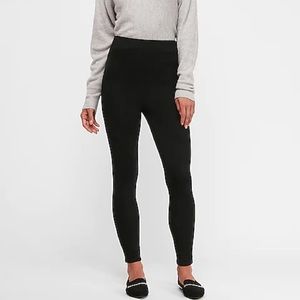 Express Faux Suede Leggings